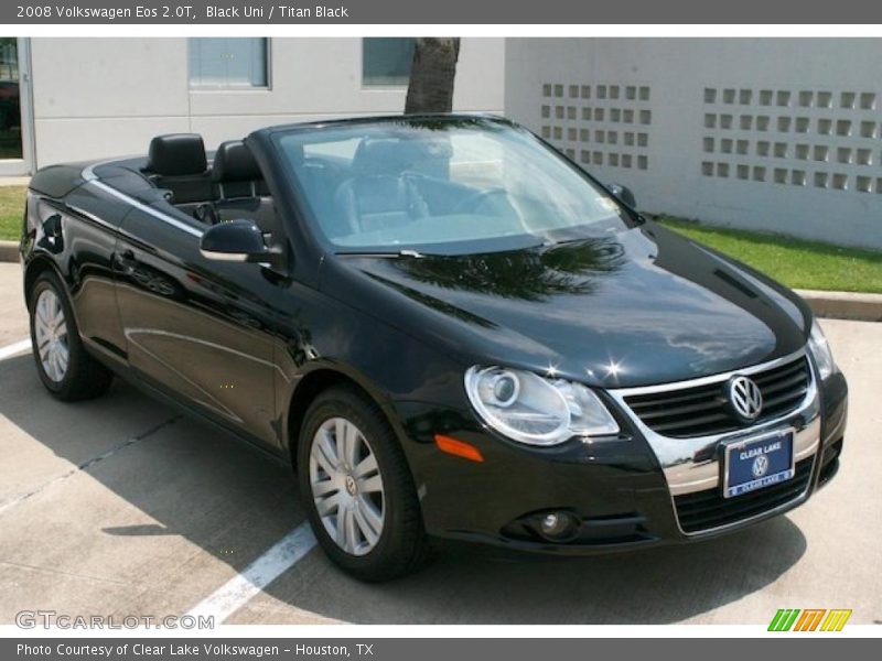 Black Uni / Titan Black 2008 Volkswagen Eos 2.0T