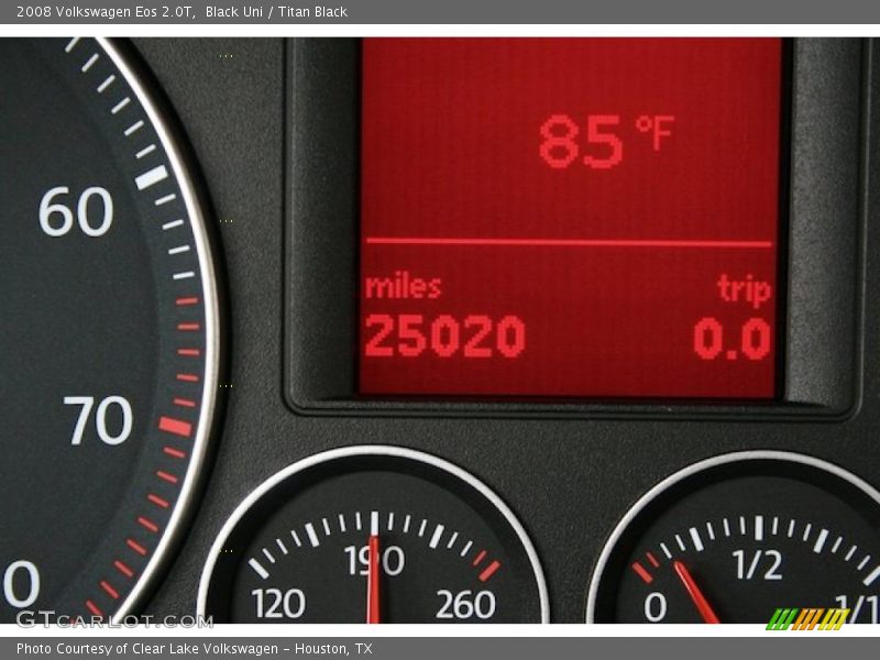 Black Uni / Titan Black 2008 Volkswagen Eos 2.0T