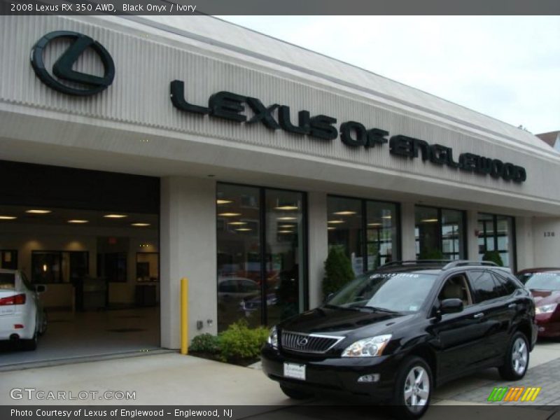 Black Onyx / Ivory 2008 Lexus RX 350 AWD