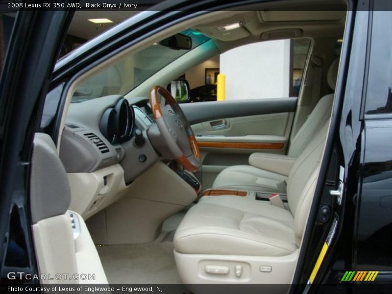 Black Onyx / Ivory 2008 Lexus RX 350 AWD