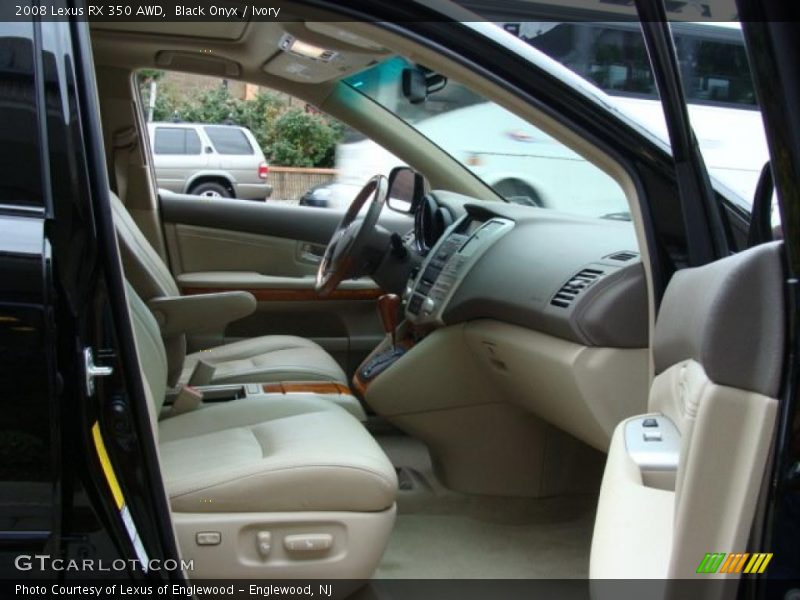 Black Onyx / Ivory 2008 Lexus RX 350 AWD