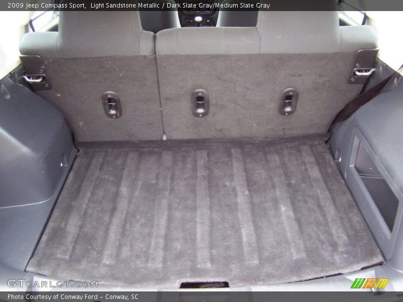 Light Sandstone Metallic / Dark Slate Gray/Medium Slate Gray 2009 Jeep Compass Sport