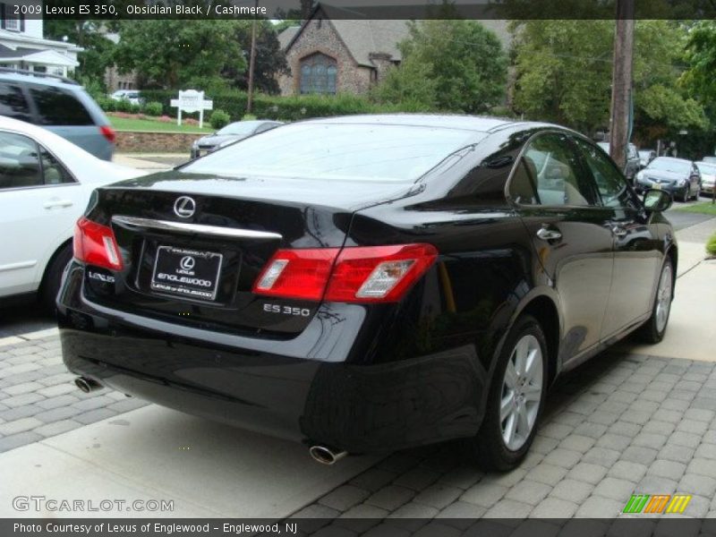 Obsidian Black / Cashmere 2009 Lexus ES 350