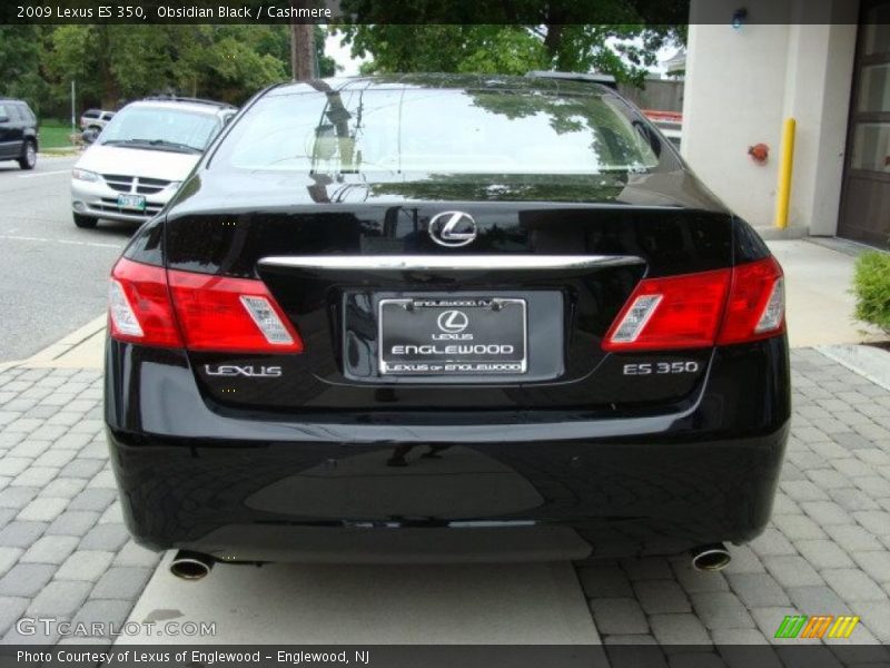 Obsidian Black / Cashmere 2009 Lexus ES 350