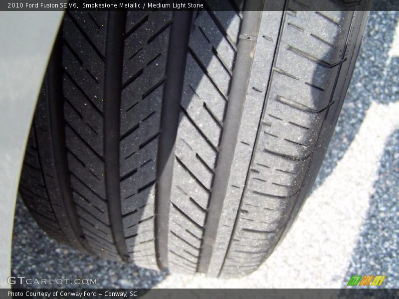 Smokestone Metallic / Medium Light Stone 2010 Ford Fusion SE V6