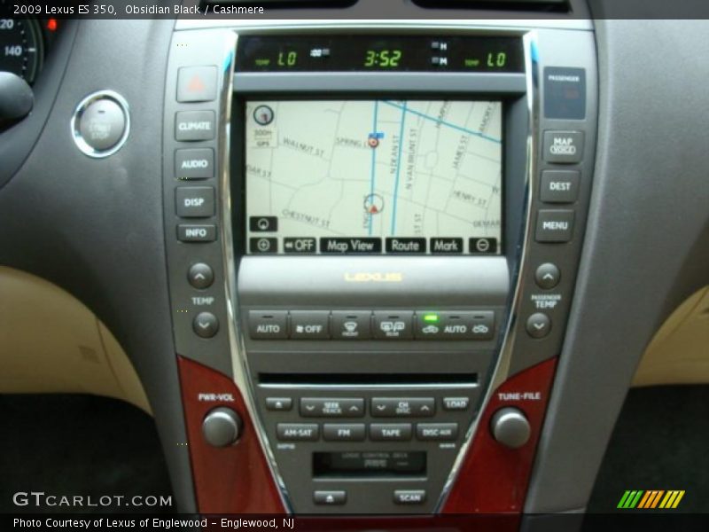 Obsidian Black / Cashmere 2009 Lexus ES 350