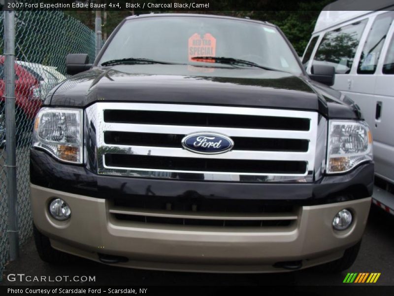 Black / Charcoal Black/Camel 2007 Ford Expedition Eddie Bauer 4x4