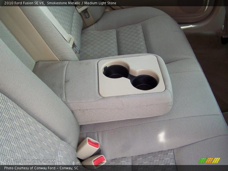 Smokestone Metallic / Medium Light Stone 2010 Ford Fusion SE V6