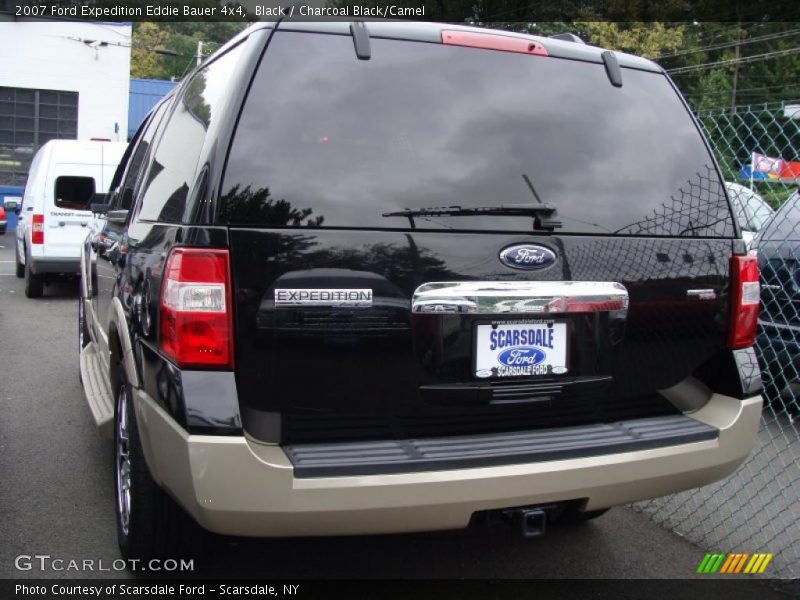 Black / Charcoal Black/Camel 2007 Ford Expedition Eddie Bauer 4x4