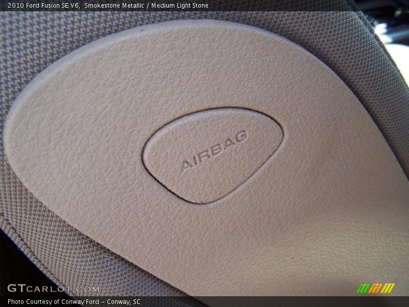 Smokestone Metallic / Medium Light Stone 2010 Ford Fusion SE V6