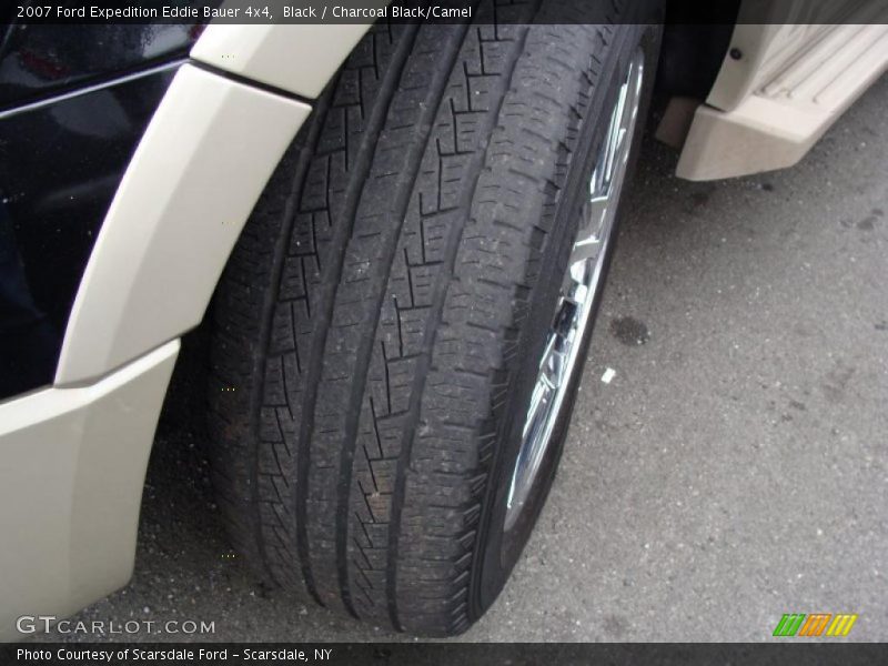 Black / Charcoal Black/Camel 2007 Ford Expedition Eddie Bauer 4x4