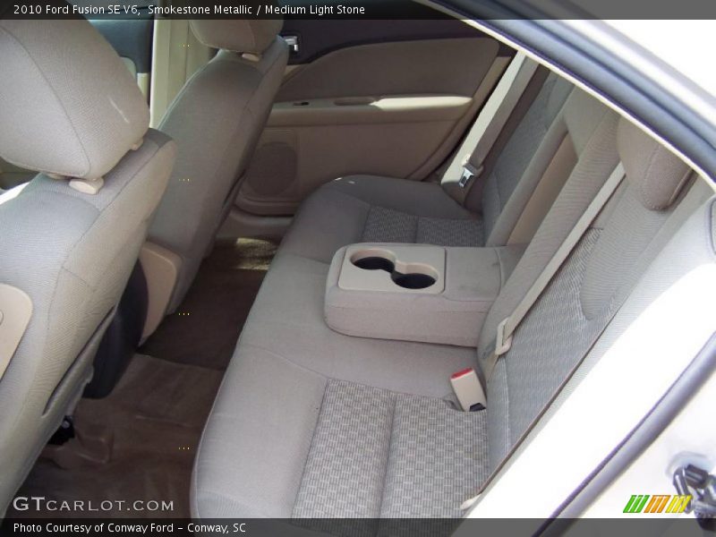 Smokestone Metallic / Medium Light Stone 2010 Ford Fusion SE V6
