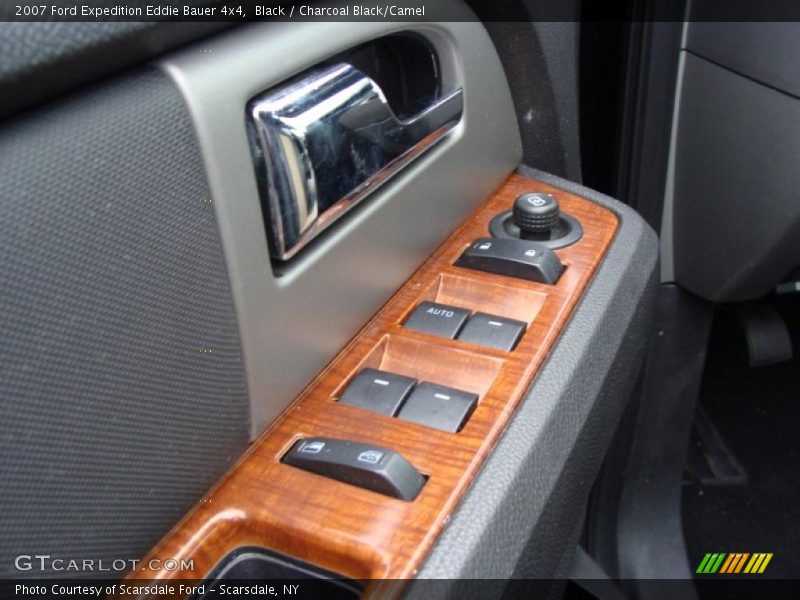 Black / Charcoal Black/Camel 2007 Ford Expedition Eddie Bauer 4x4