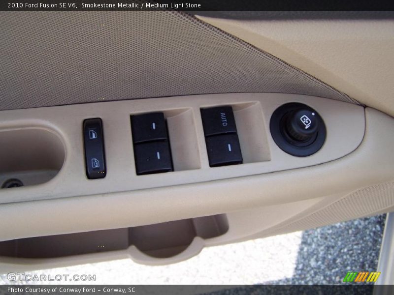 Smokestone Metallic / Medium Light Stone 2010 Ford Fusion SE V6