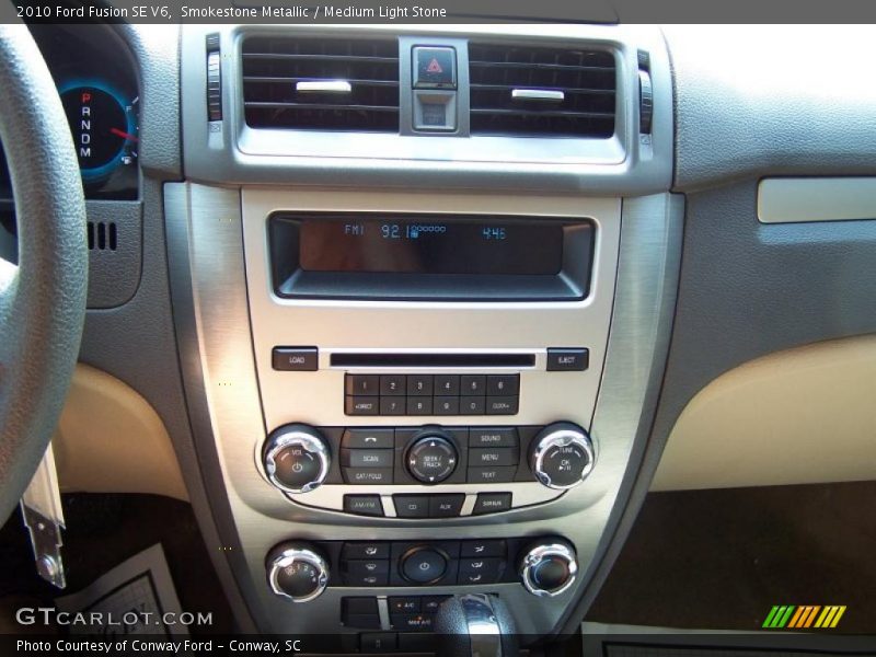 Smokestone Metallic / Medium Light Stone 2010 Ford Fusion SE V6