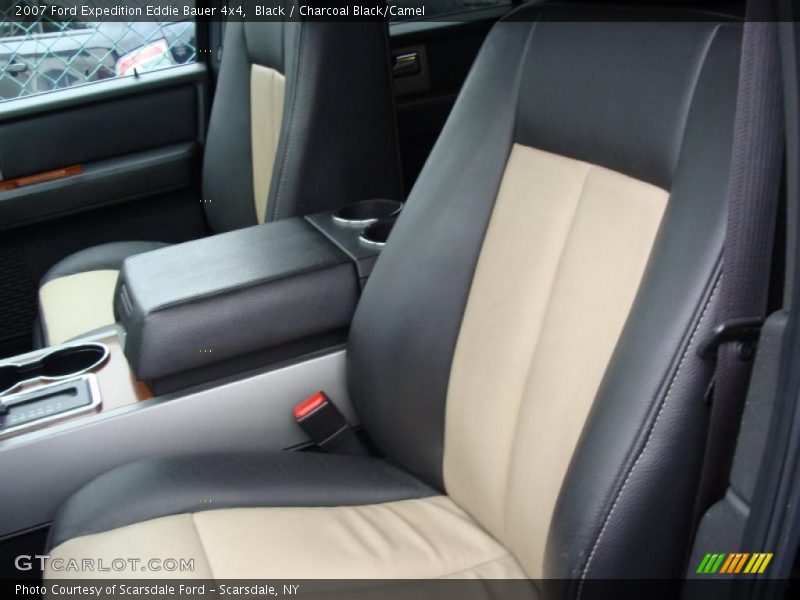Black / Charcoal Black/Camel 2007 Ford Expedition Eddie Bauer 4x4
