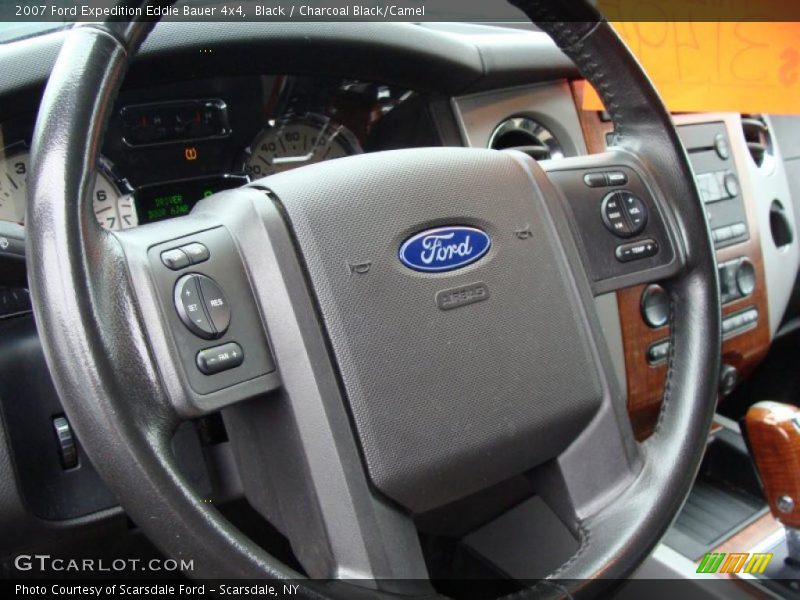 Black / Charcoal Black/Camel 2007 Ford Expedition Eddie Bauer 4x4