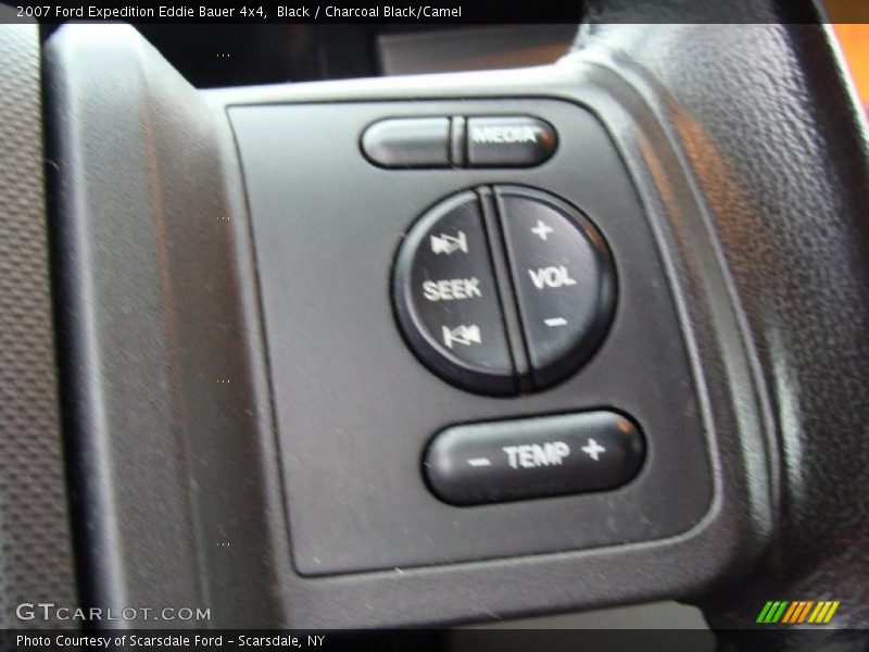 Black / Charcoal Black/Camel 2007 Ford Expedition Eddie Bauer 4x4