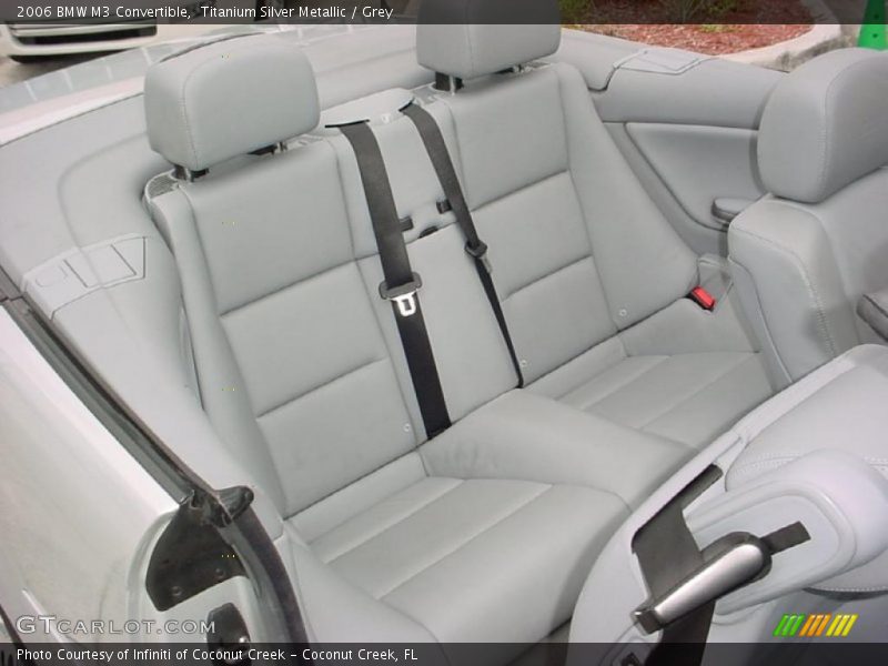 Titanium Silver Metallic / Grey 2006 BMW M3 Convertible