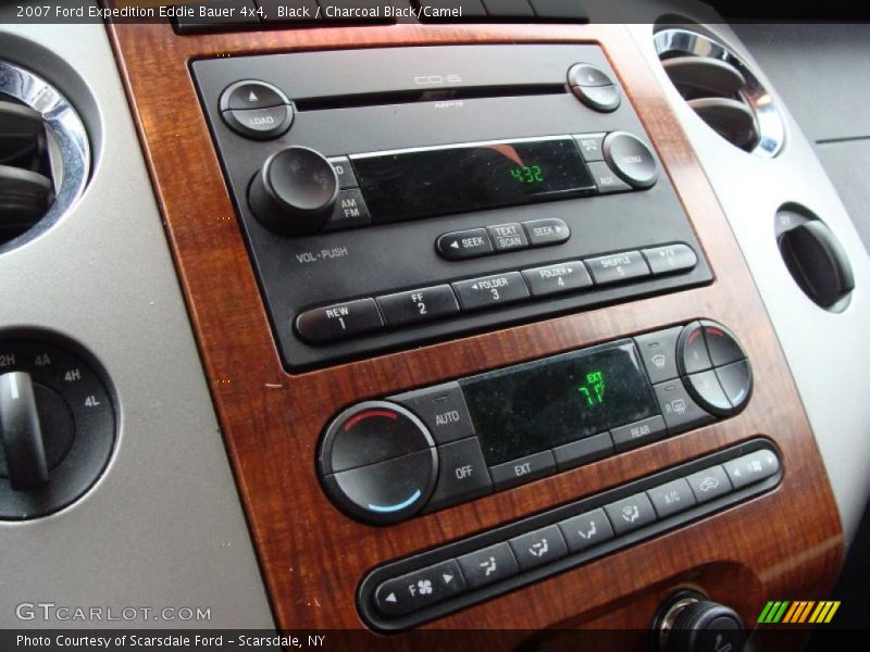 Black / Charcoal Black/Camel 2007 Ford Expedition Eddie Bauer 4x4