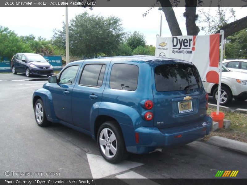 Aqua Blue Metallic / Gray 2010 Chevrolet HHR LS