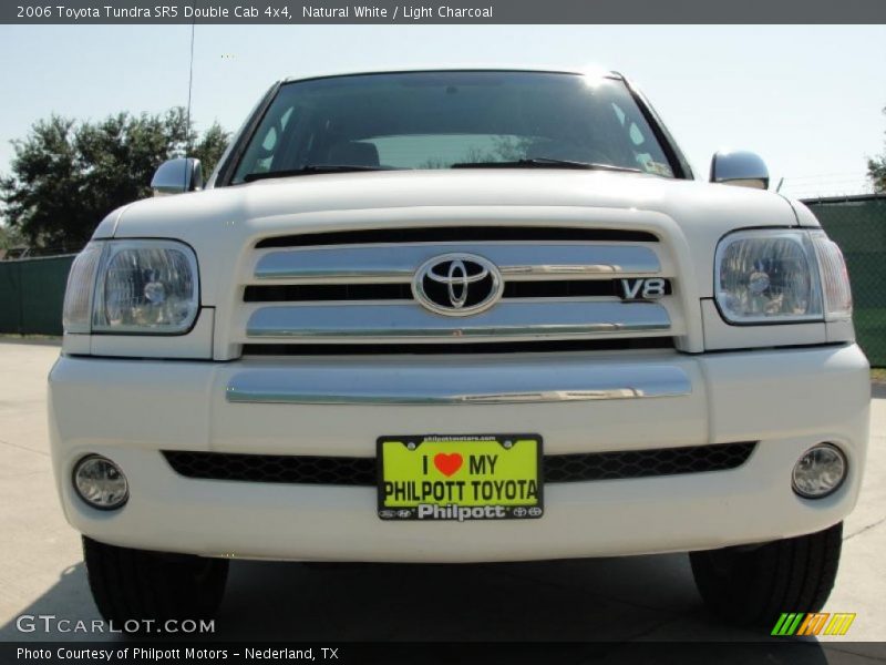 Natural White / Light Charcoal 2006 Toyota Tundra SR5 Double Cab 4x4