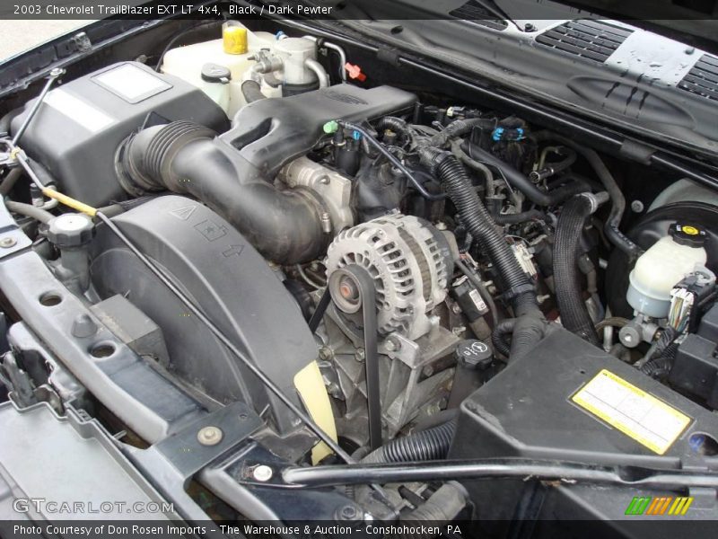 Black / Dark Pewter 2003 Chevrolet TrailBlazer EXT LT 4x4