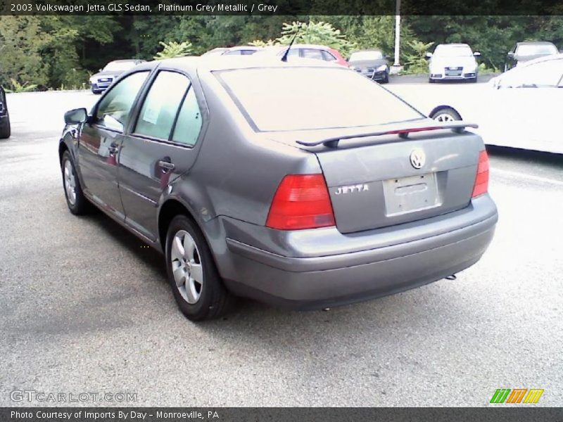 Platinum Grey Metallic / Grey 2003 Volkswagen Jetta GLS Sedan