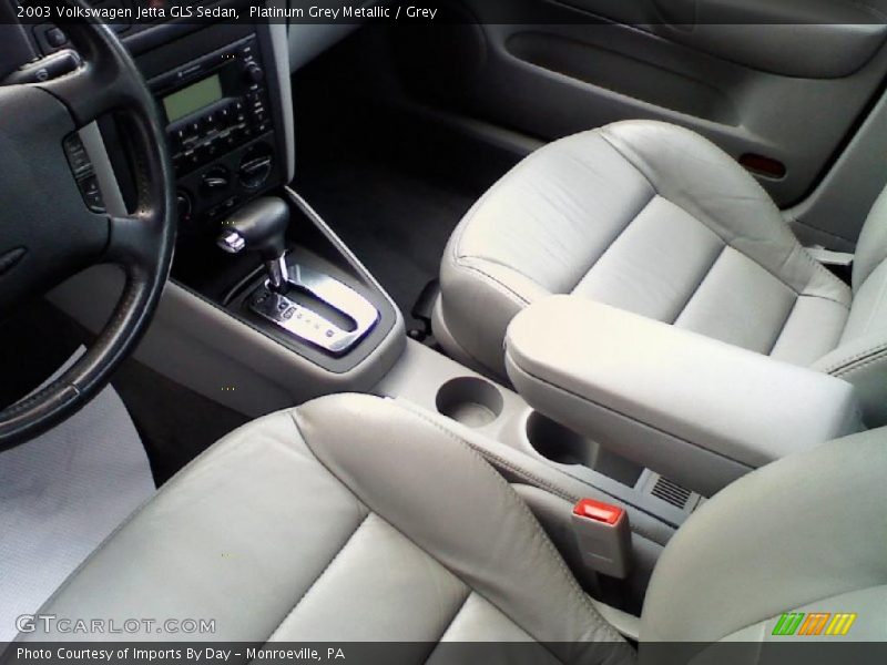 Platinum Grey Metallic / Grey 2003 Volkswagen Jetta GLS Sedan