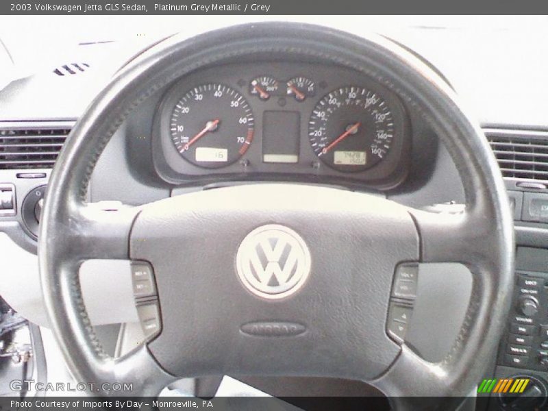 Platinum Grey Metallic / Grey 2003 Volkswagen Jetta GLS Sedan