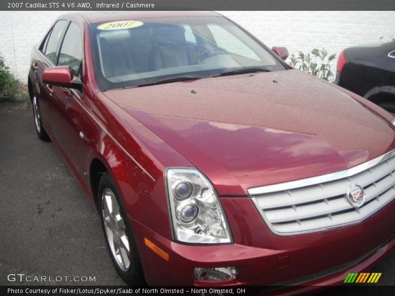 Infrared / Cashmere 2007 Cadillac STS 4 V6 AWD