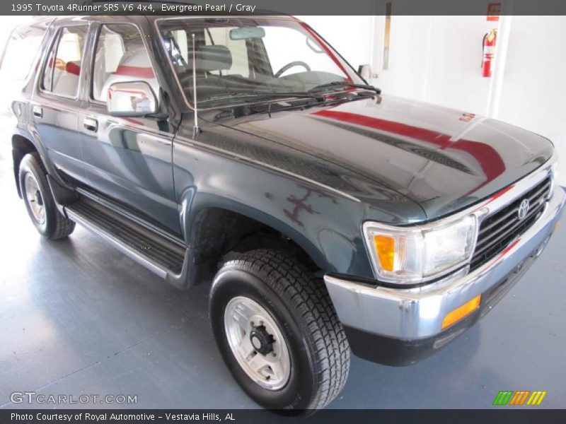 Evergreen Pearl / Gray 1995 Toyota 4Runner SR5 V6 4x4