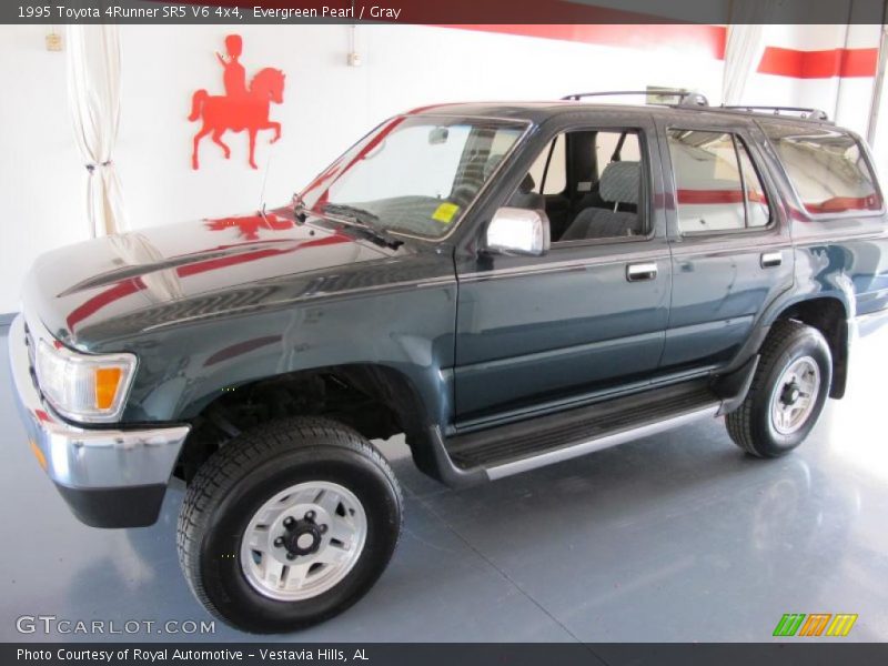 Evergreen Pearl / Gray 1995 Toyota 4Runner SR5 V6 4x4