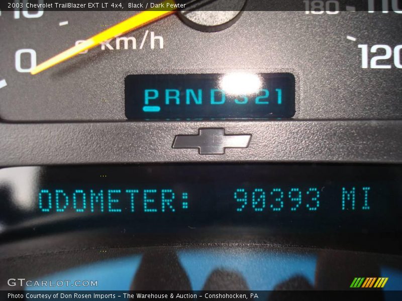 Black / Dark Pewter 2003 Chevrolet TrailBlazer EXT LT 4x4