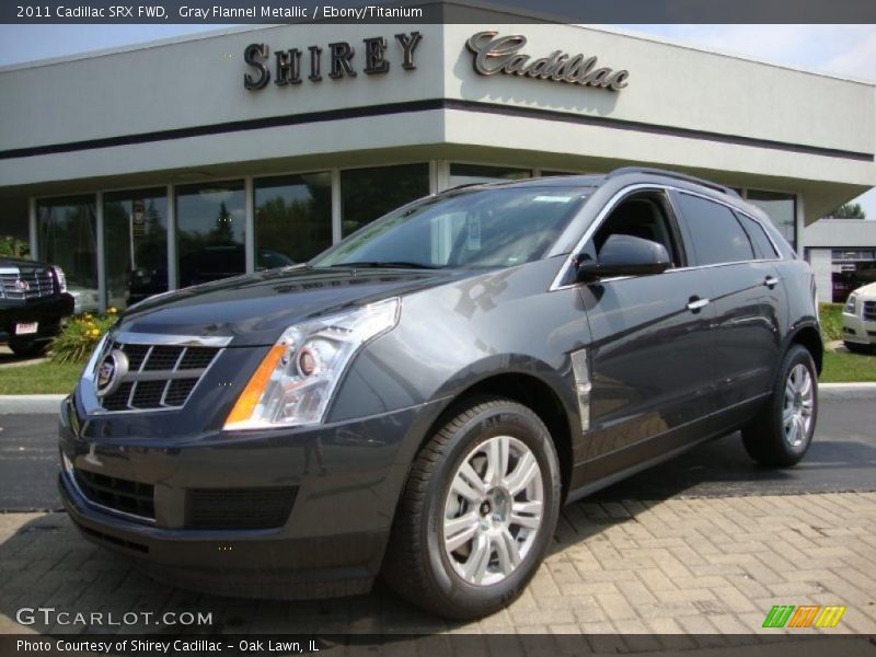 Gray Flannel Metallic / Ebony/Titanium 2011 Cadillac SRX FWD