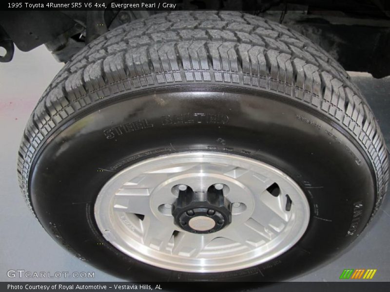 Evergreen Pearl / Gray 1995 Toyota 4Runner SR5 V6 4x4