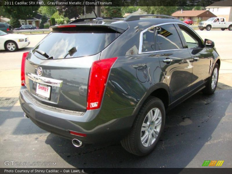 Gray Flannel Metallic / Ebony/Titanium 2011 Cadillac SRX FWD