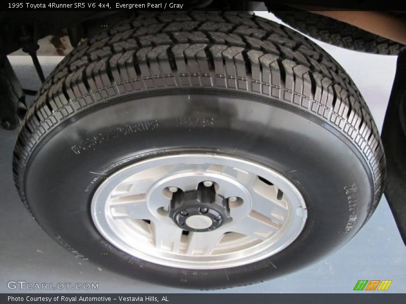 Evergreen Pearl / Gray 1995 Toyota 4Runner SR5 V6 4x4