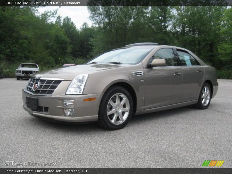 Gold Mist / Cashmere 2008 Cadillac STS V6