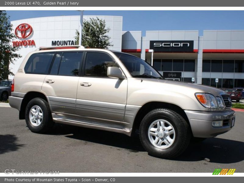Golden Pearl / Ivory 2000 Lexus LX 470