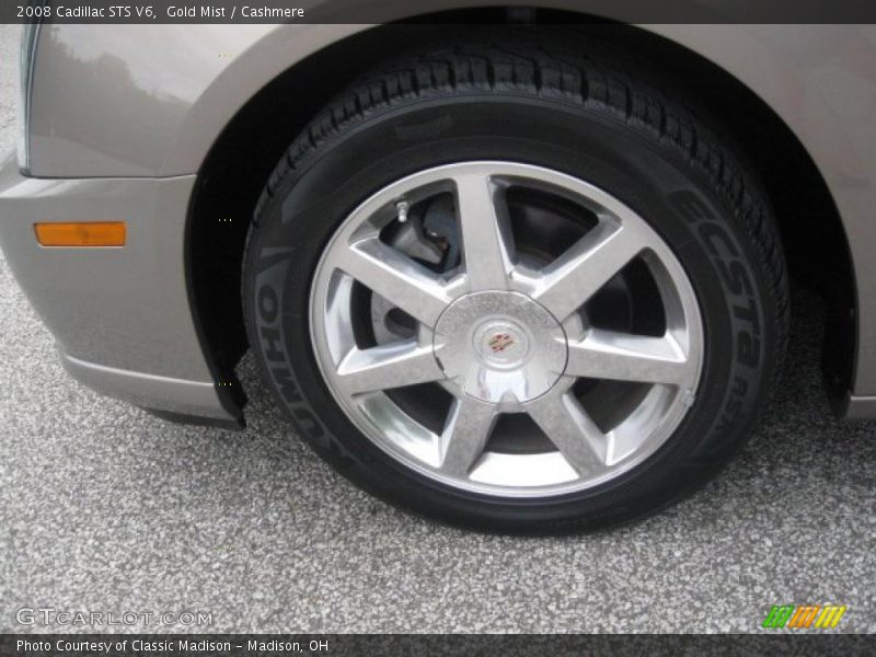 Gold Mist / Cashmere 2008 Cadillac STS V6