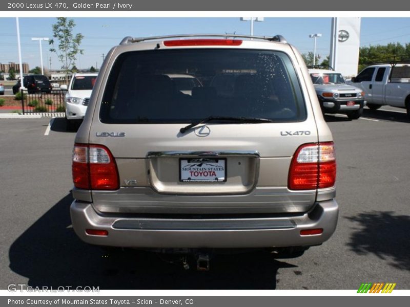 Golden Pearl / Ivory 2000 Lexus LX 470