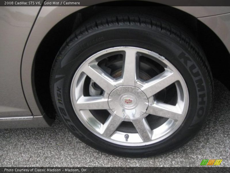 Gold Mist / Cashmere 2008 Cadillac STS V6