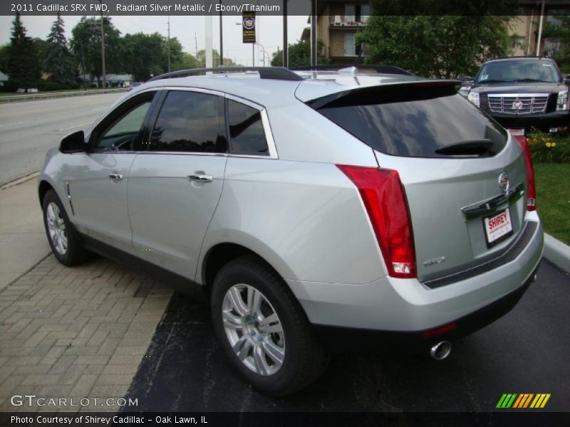 Radiant Silver Metallic / Ebony/Titanium 2011 Cadillac SRX FWD