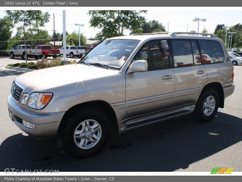 Golden Pearl / Ivory 2000 Lexus LX 470