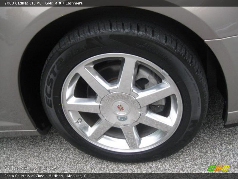Gold Mist / Cashmere 2008 Cadillac STS V6