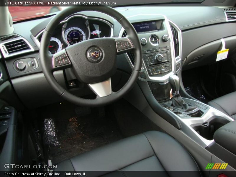 Radiant Silver Metallic / Ebony/Titanium 2011 Cadillac SRX FWD