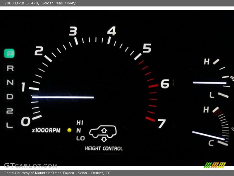Golden Pearl / Ivory 2000 Lexus LX 470