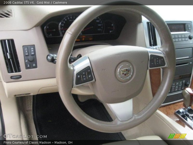 Gold Mist / Cashmere 2008 Cadillac STS V6