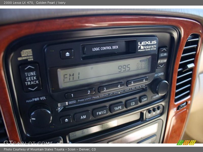 Golden Pearl / Ivory 2000 Lexus LX 470